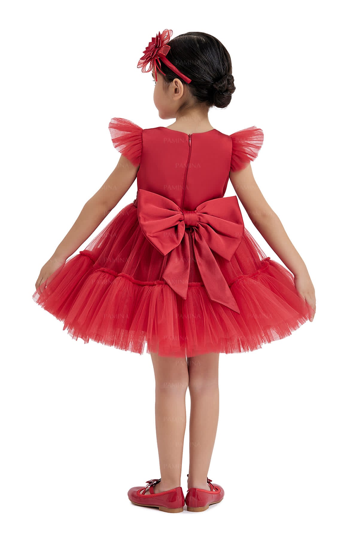PAMINA RED DRESS