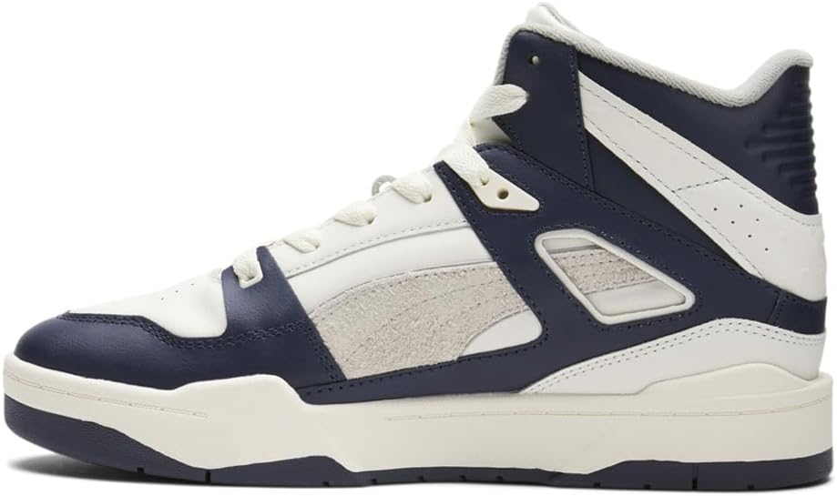 PUMA WHITE AND BLUE