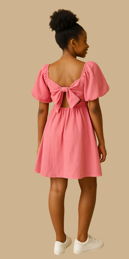FRANKI TIE BACK DRESS