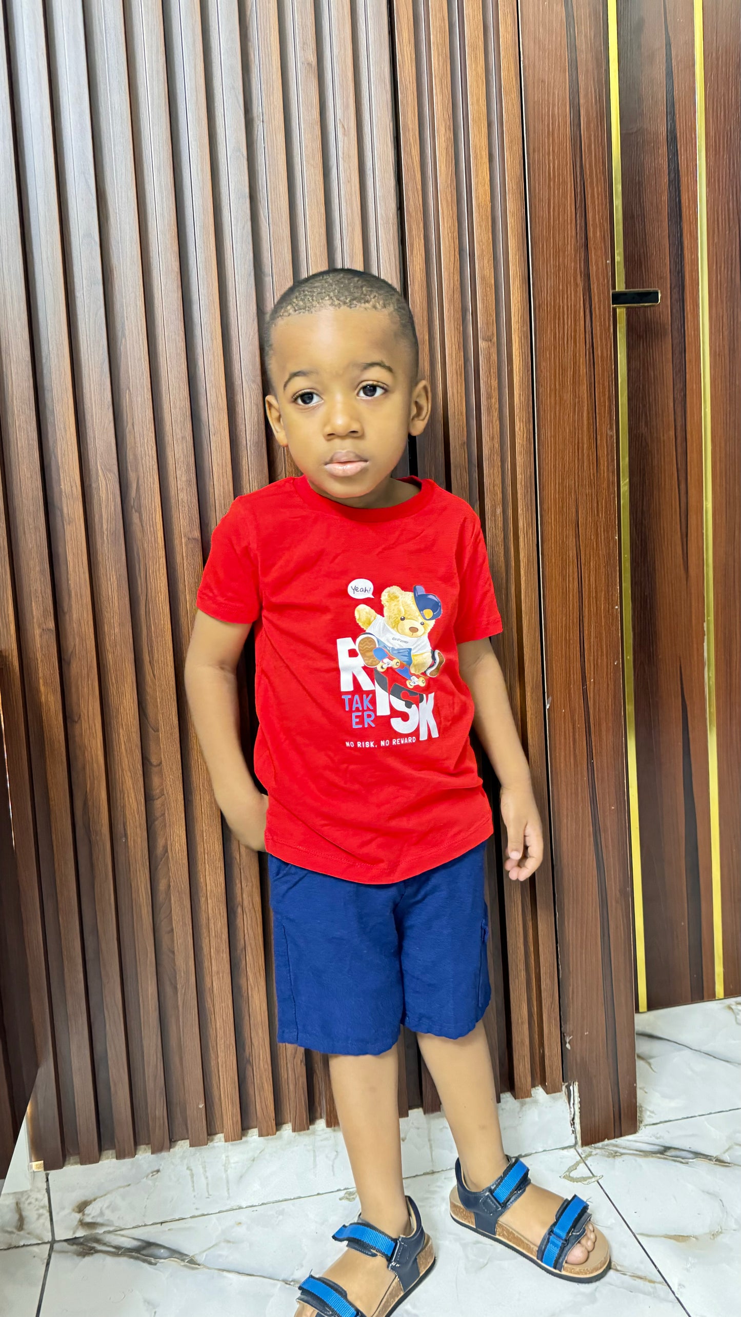 WANEX RED TSHIRT TEDDY BEAR
