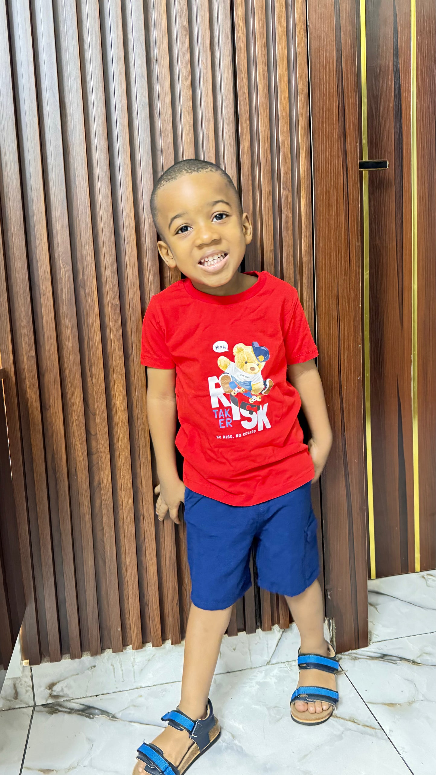 WANEX RED TSHIRT TEDDY BEAR