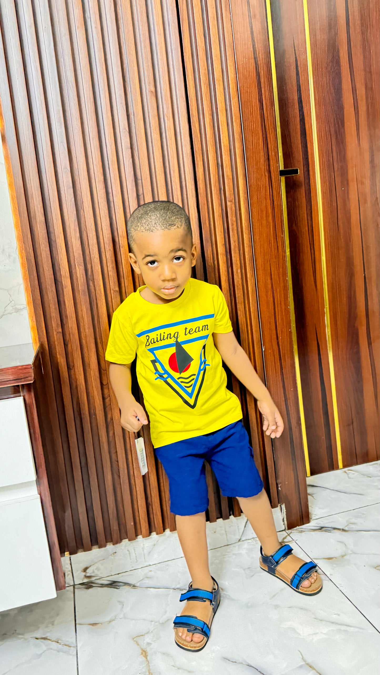 WANEX BOY'S YELLOW TOP