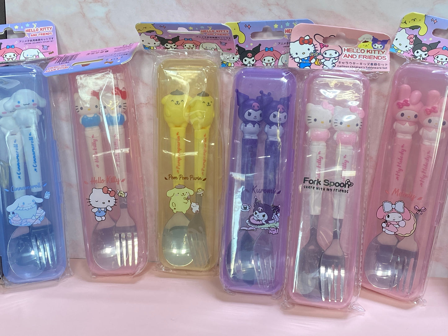 HELLO KITTY CUTLERY SET