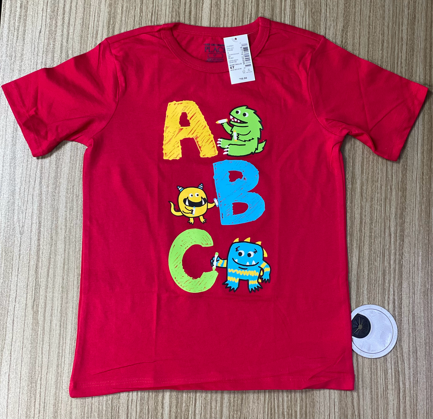 PLACE RED TOP