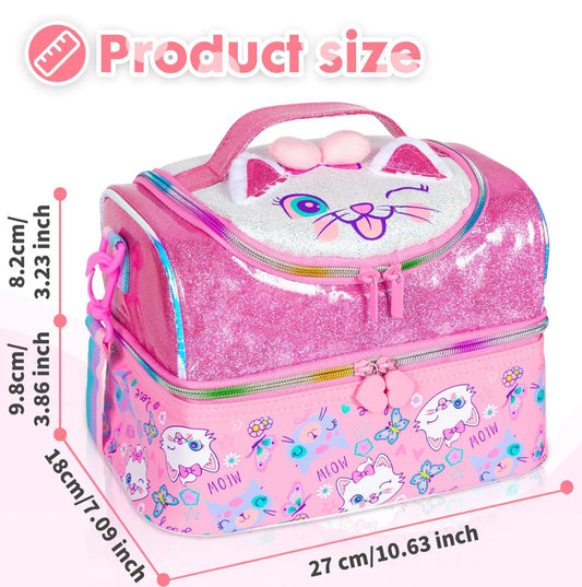 Luxury Double Decker Lunchbag for Kids