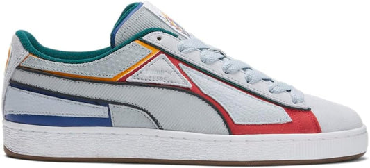 PUMA Mens Suede Layers New Heritage Lace Up Sneakers Shoes Casual - Grey
