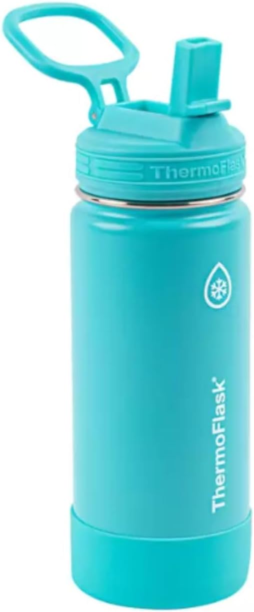 Thermoflask Set Of 2 16oz Stainless Steel Bottles