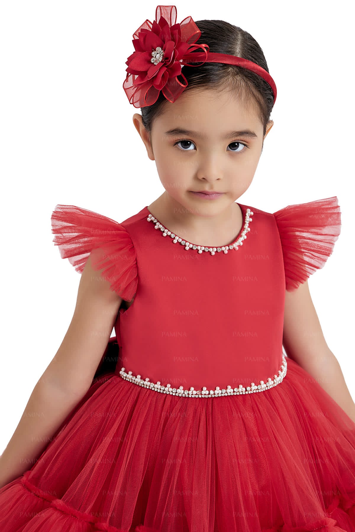 PAMINA RED DRESS