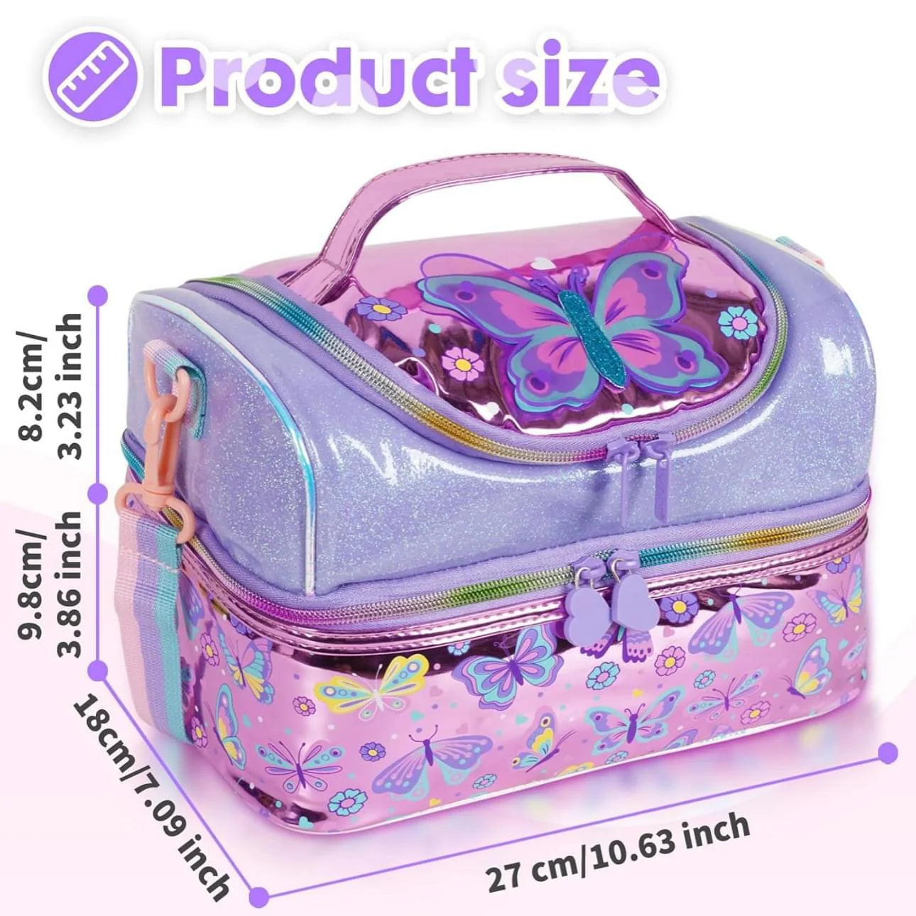 Luxury Double Decker Lunchbag for Kids