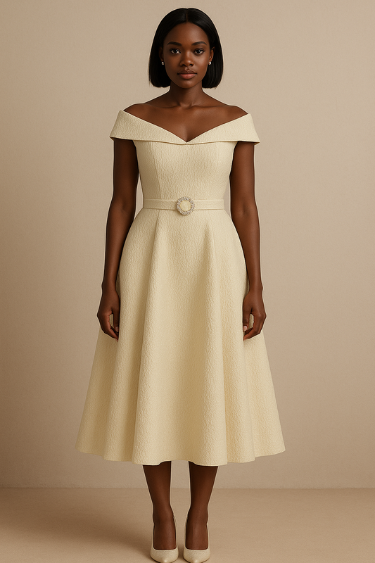 OFF SHOUDER DRESS