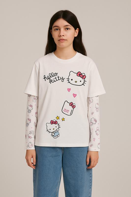 Hello kitty LONG SLEEVE TOP