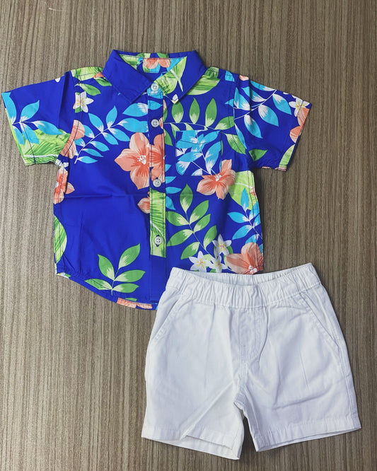 PLACE SHIRT AND SHORT