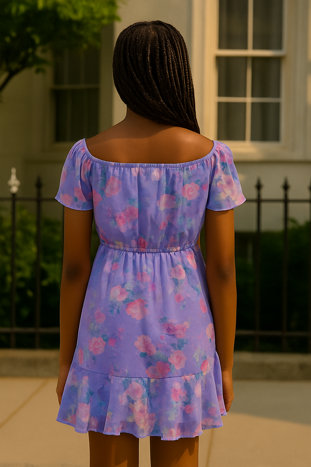 HELLO FRANKI LILAC DRESS