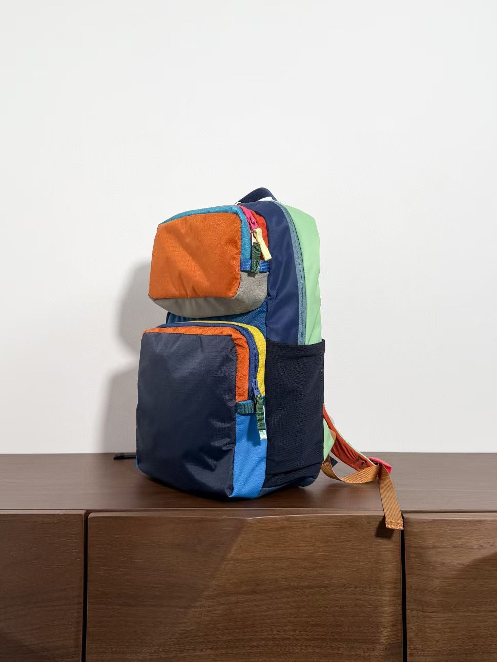 COLOR BLOCK BACKPACK