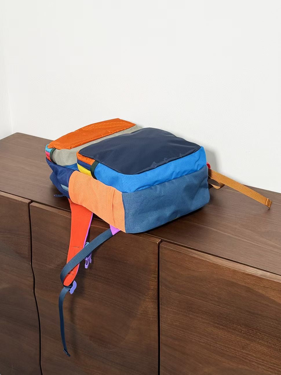 COLOR BLOCK BACKPACK
