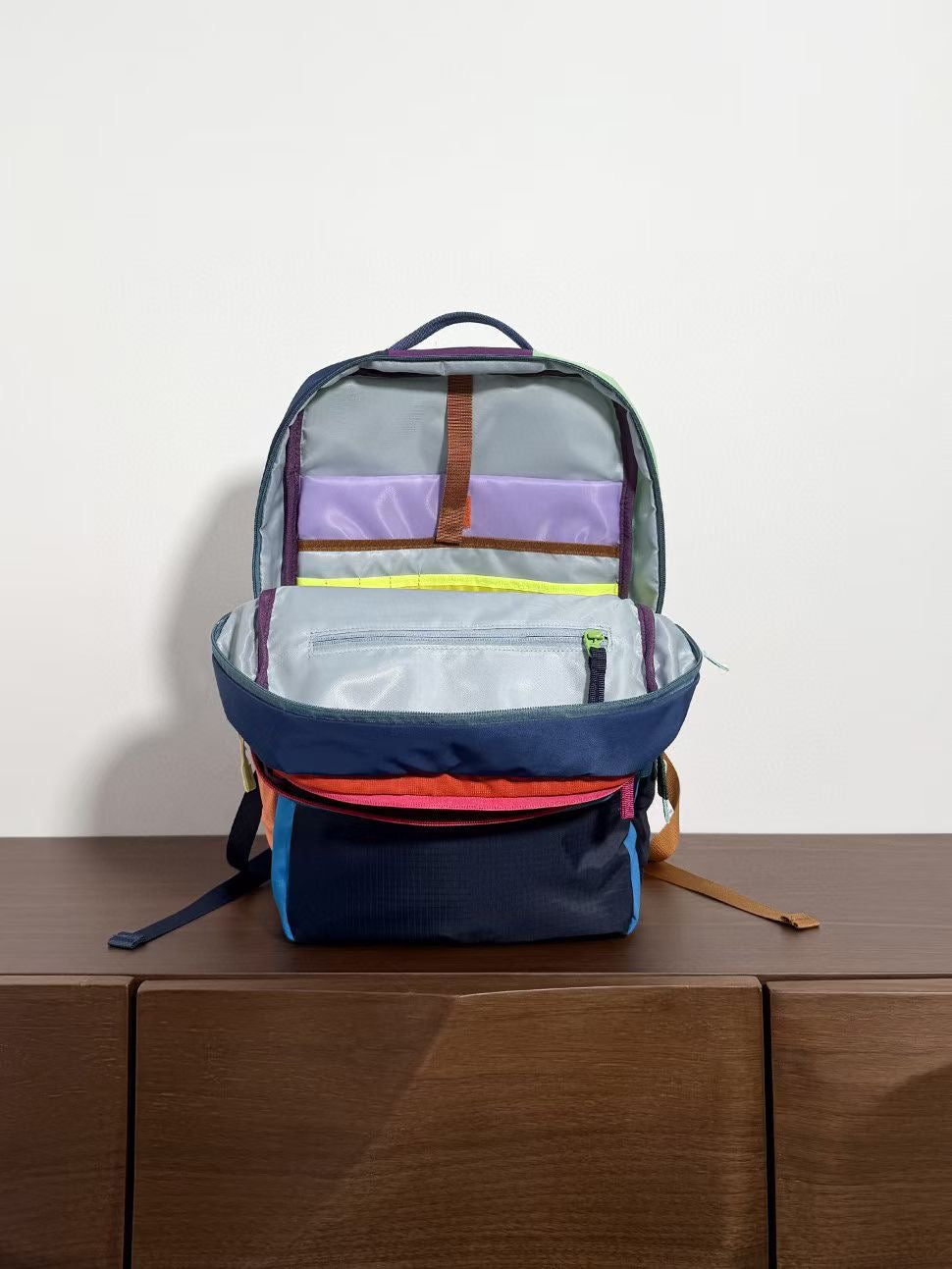 COLOR BLOCK BACKPACK