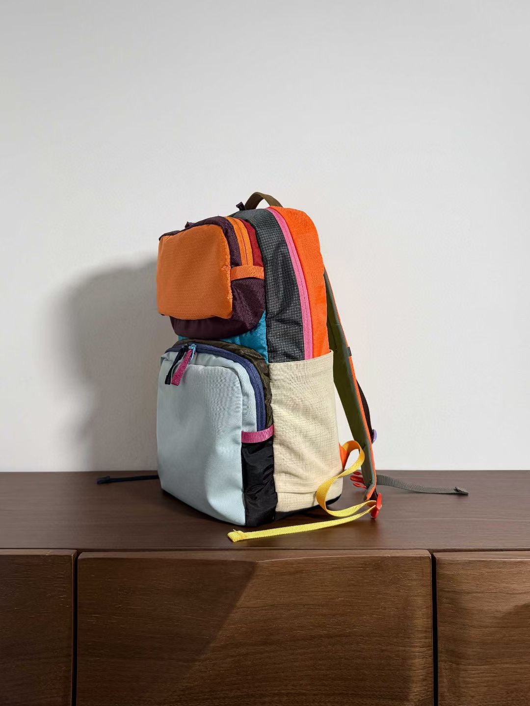 COLOR BLOCK BACKPACK