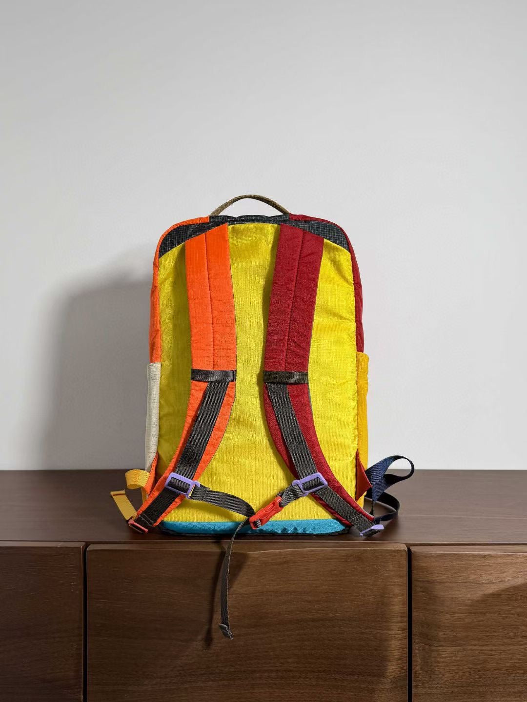 COLOR BLOCK BACKPACK