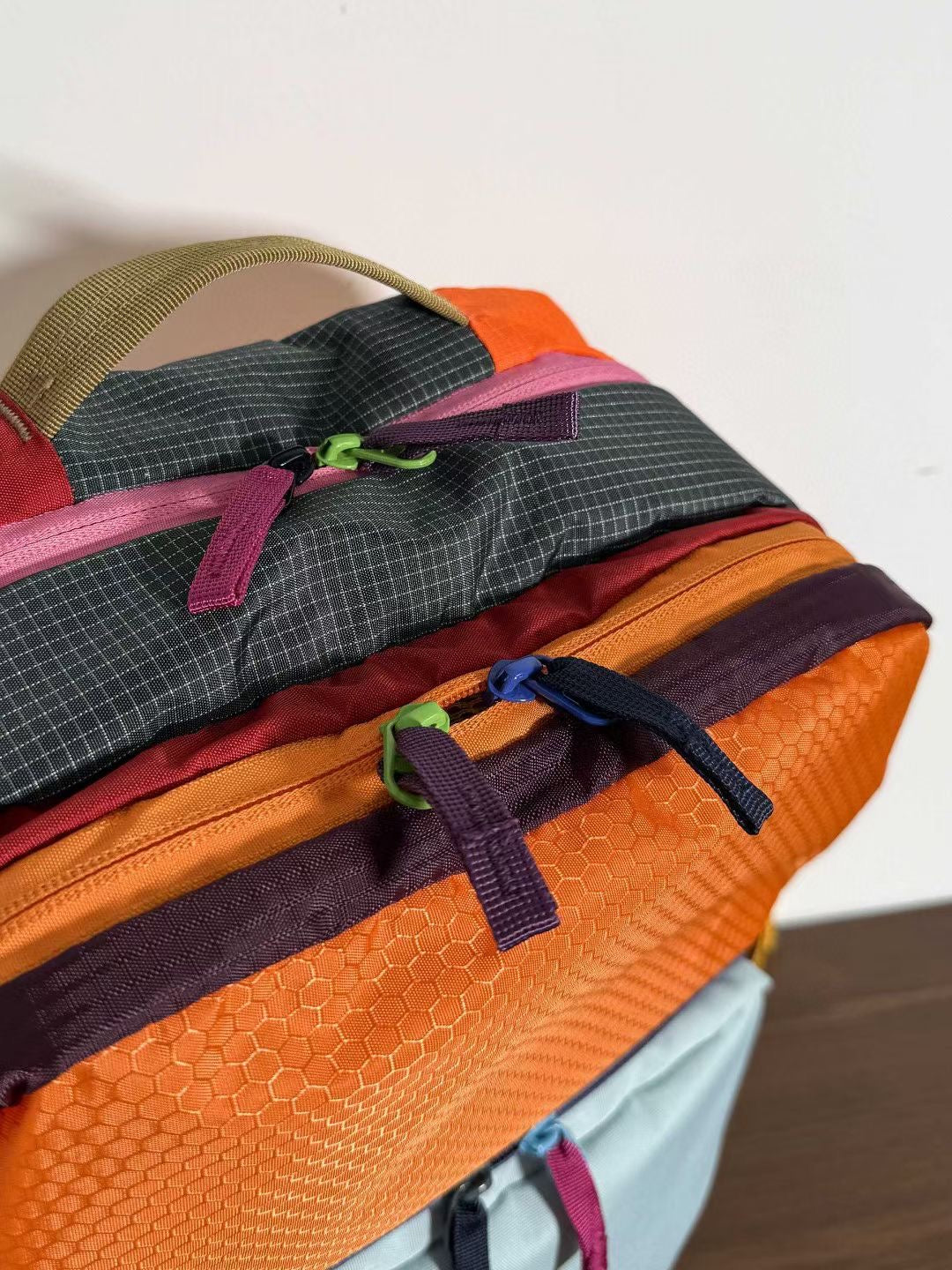 COLOR BLOCK BACKPACK