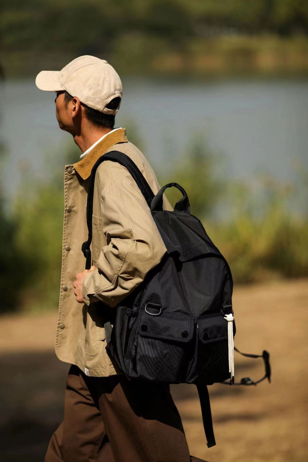 BLACK BACKPACK