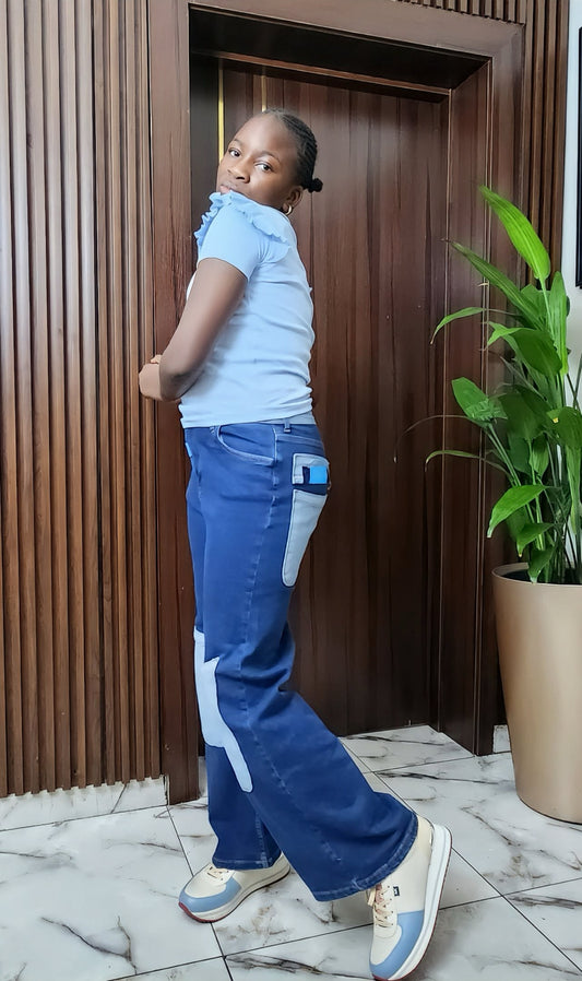 PATCH BLUE JEAN