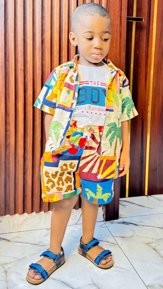 TROPICAL BOY'S SHIRT