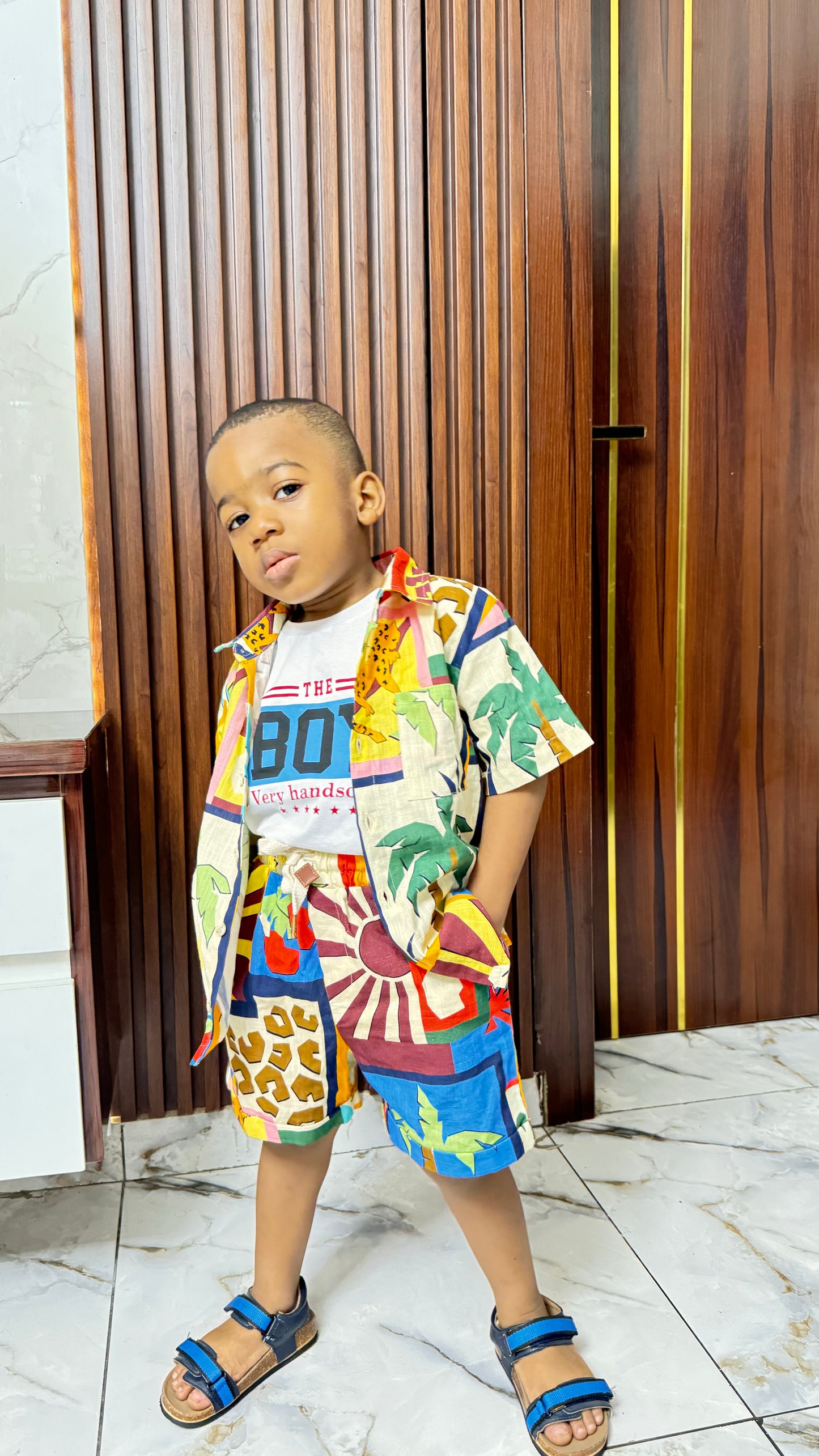 TROPICAL BOY'S SHIRT