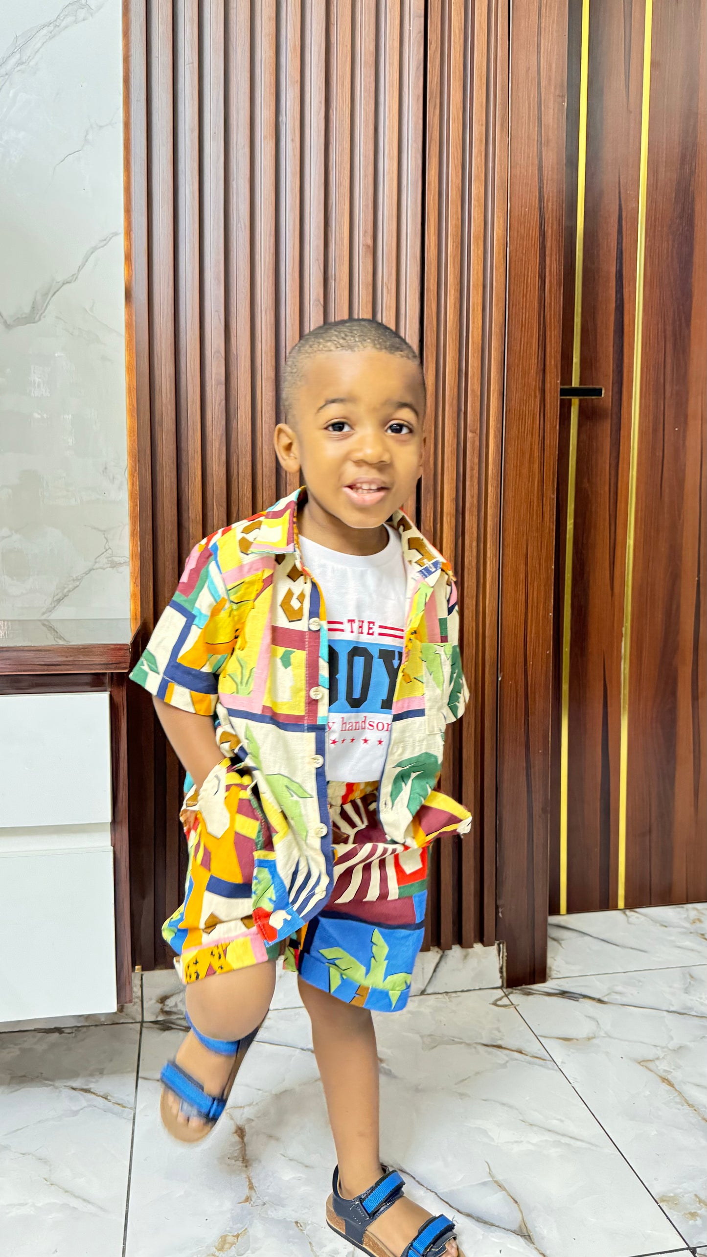 TROPICAL BOY'S SHIRT