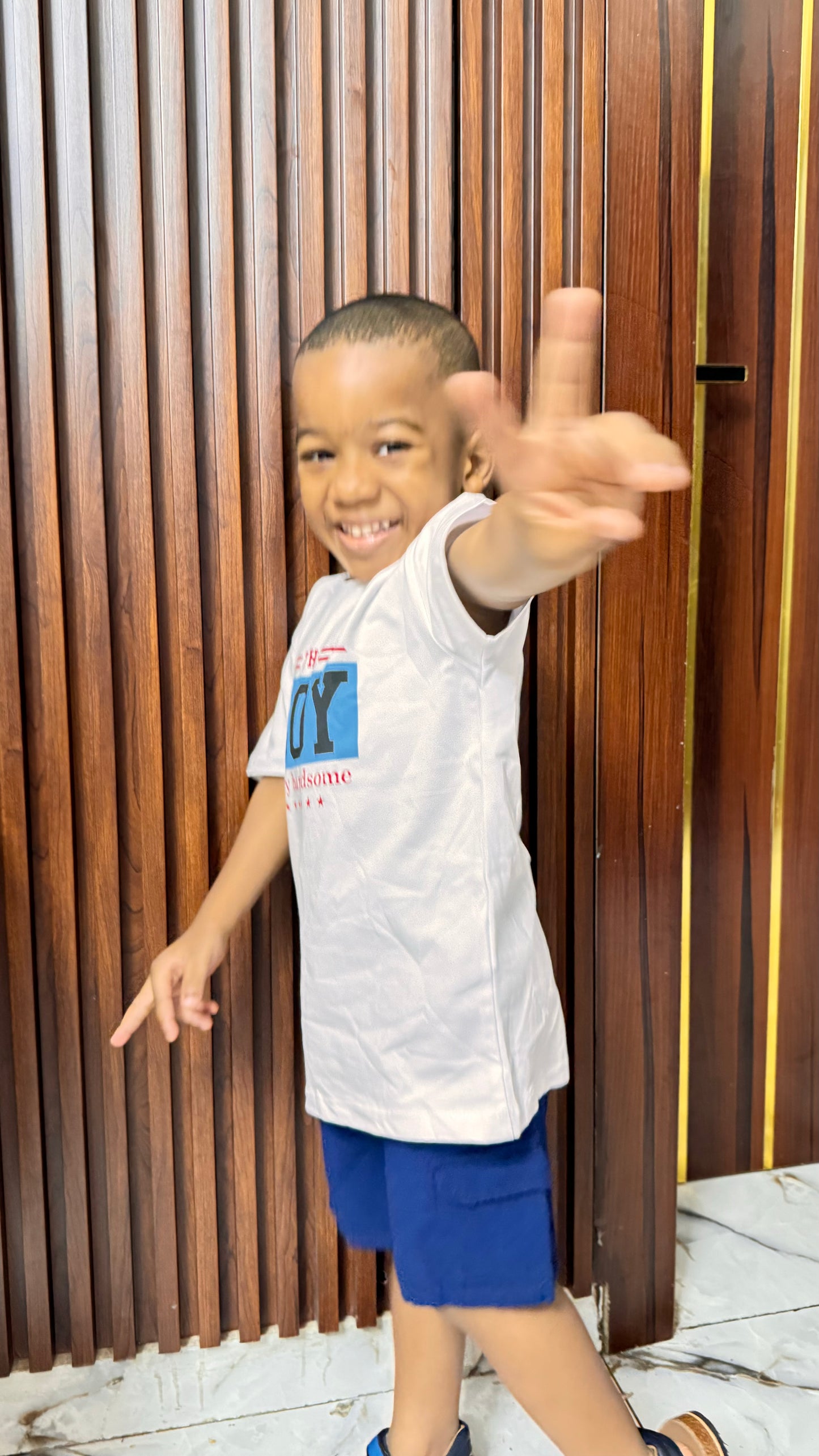 WANEX BOY'S TOP WHITE