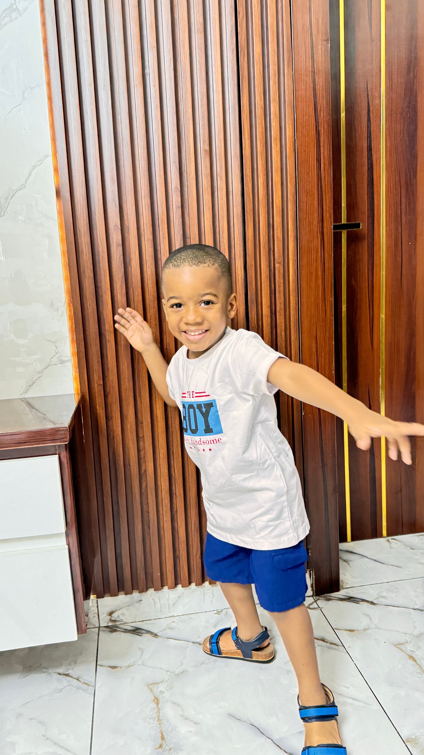 WANEX BOY'S TOP WHITE