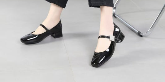 Boomkimmy wetlook shoes