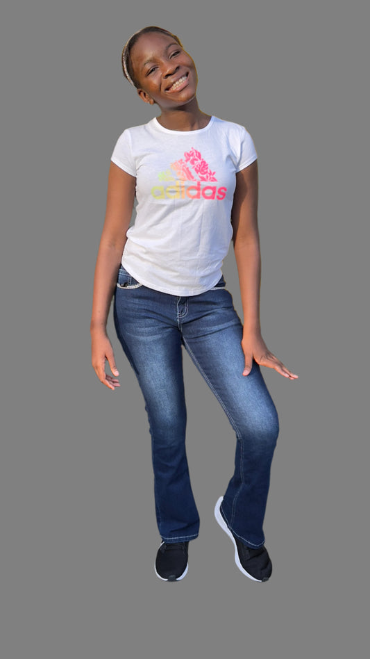 GIRLS DENIM TROUSER