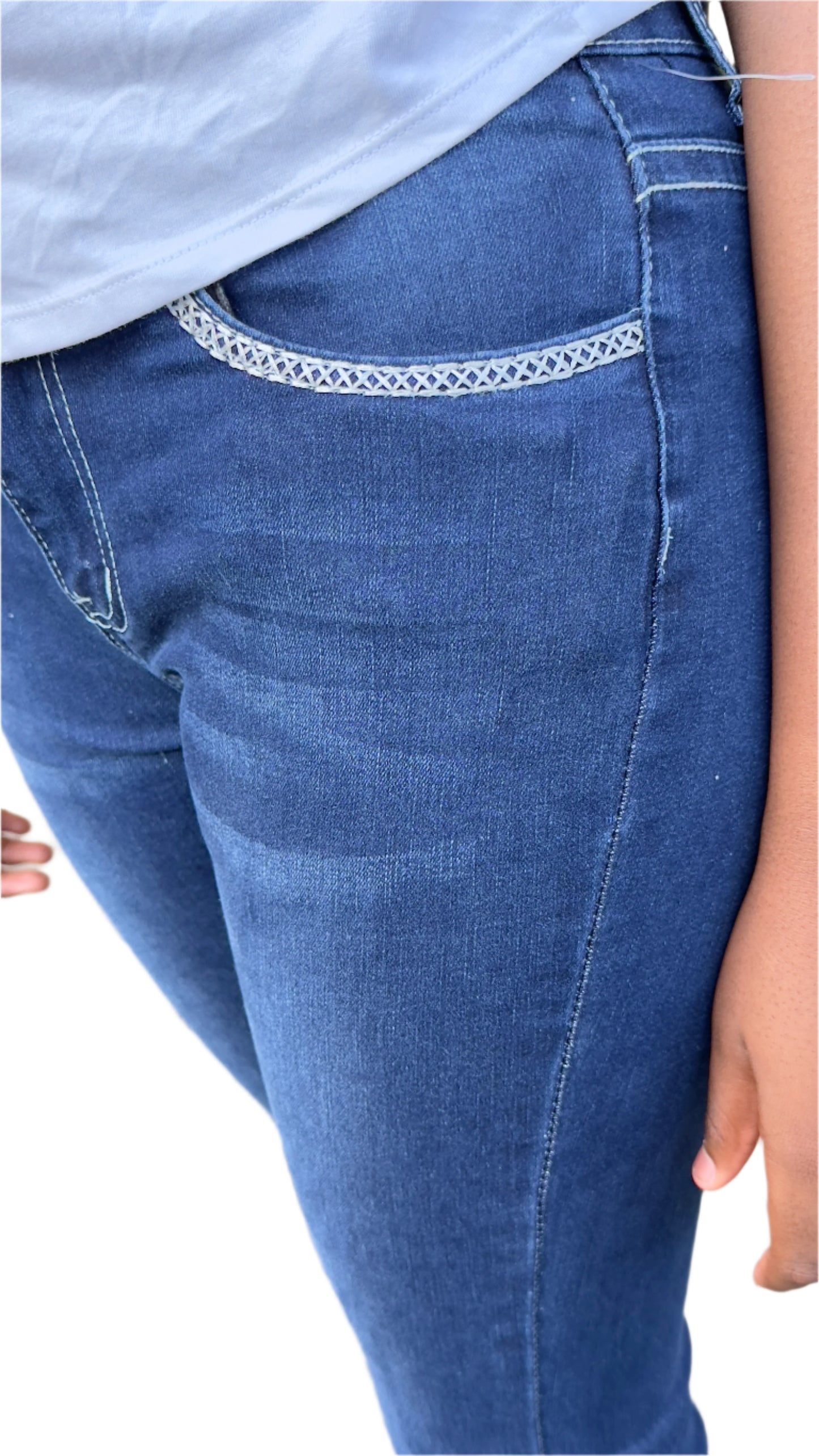 GIRLS DENIM TROUSER