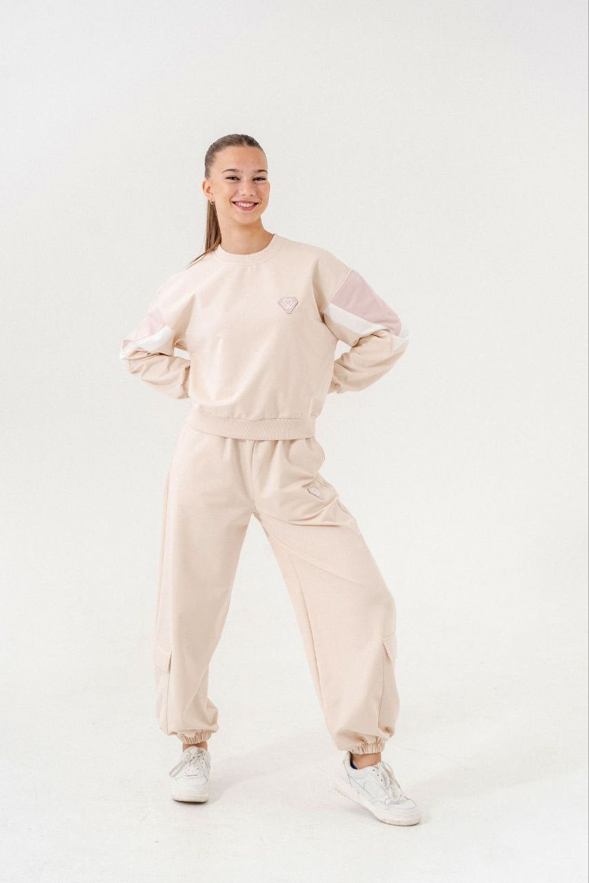 LOCOLOCO 2 PIECE SET BIEGE