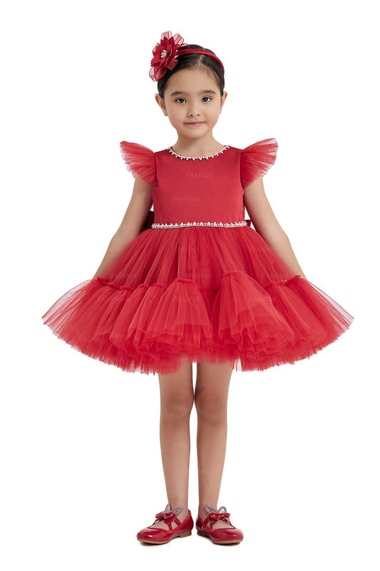 PAMINA RED DRESS